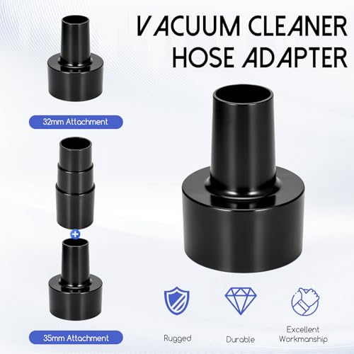Fibraze Pool Vacuum Hose Adapter Set - 5 Pcs, ABS Plastic