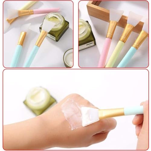 Zenarao Dual-Use Face Mask Applicator Brush and Mixing Scraper