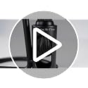 ZJchao Matte Black Non-Slip Shaving Brush and Razor Holder Stand