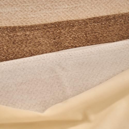 Avigers 18x18 Inch Dark Brown Geometric Throw Pillow Cover