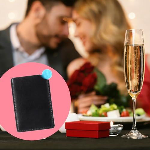 ElevateTech Pocket Mirror 3 Pcs Unbreakable Stainless Steel Credit Card Compact
