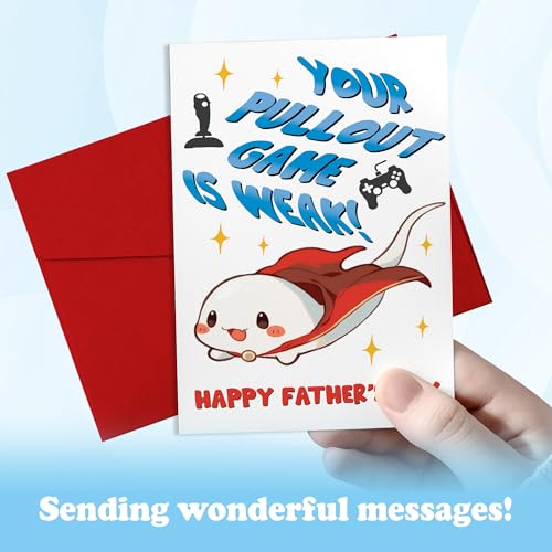 Funny Father's Day Card for Dads - Gaming Theme Gift