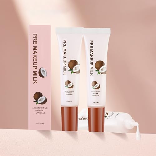 Coconut Face Primer - Hydrating & Smoothing Makeup Base for All Skin Types