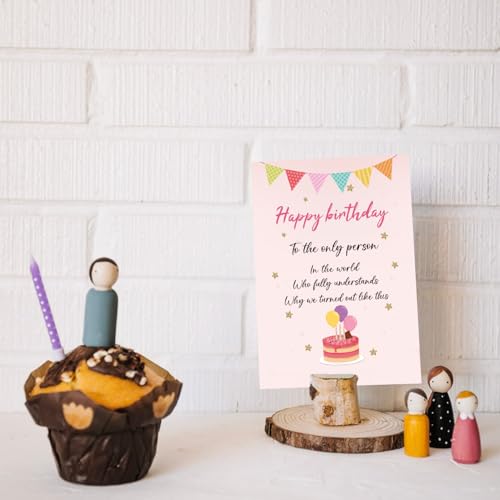 Funny Birthday Card for Sister and Best Friend, Humorous Greeting Gift