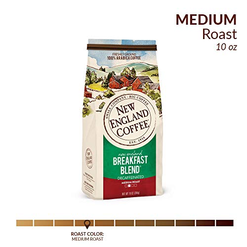 Decaffeinated Breakfast Blend Ground Coffee - 10oz Bag (Pack of 3)
