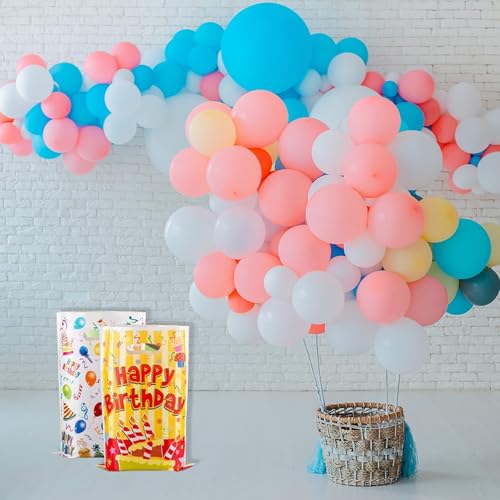 25 Pack Cartoon Birthday Party Favor Bags - Eco-Friendly Treat Bags