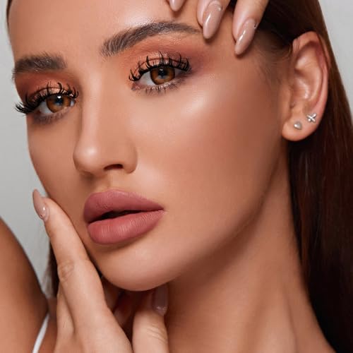 Wispy Self Adhesive Cluster Eyelashes DIY Lash Extensions D Curl