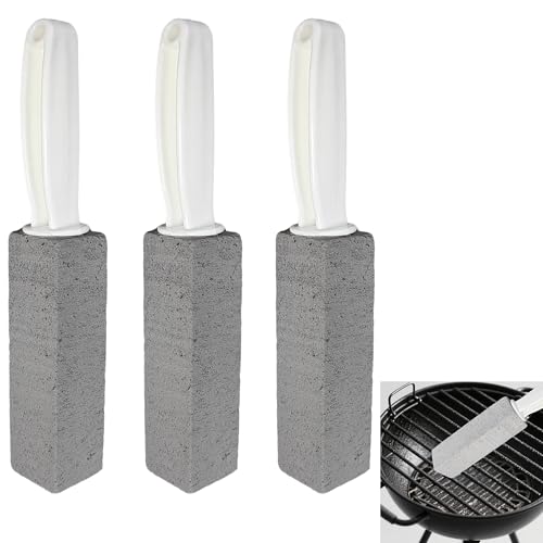 Premium Cleaning Pumice Stone Set for Grill & Oven - 3 Pieces