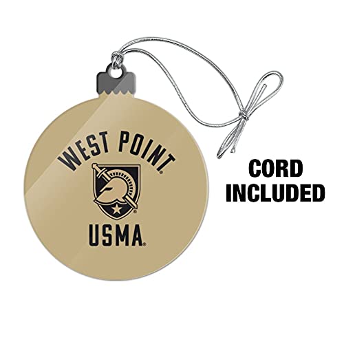 Military Academy Black Knights Acrylic Christmas Tree Ornament - Holiday Decor