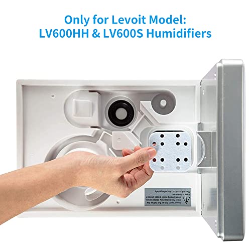 Levoit LV600HH & LV600S Humidifier Replacement Descaling Pads - 10 Pack