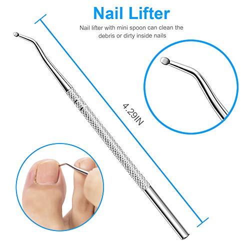 ovwo 4-Piece Professional Ingrown Toenail Clipper and Tool Set