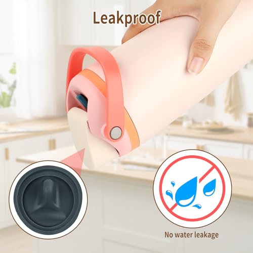 4PCS Replacement Silicone Stopper for Owala FreeSip Sway 30oz, 40oz, and FreeSip Tumbler 40oz Bottles, Silicone Water Bottle Top Lid Gasket Plug Accessories BPA-Free, Grey