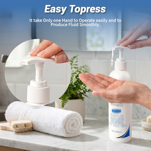 3-Pack Shampoo Pump Dispensers for 12 fl oz Vanicream Bottles