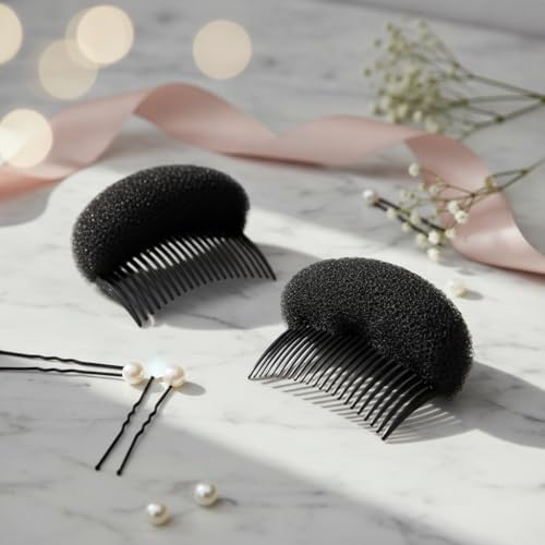 Hair Volume Bump It Up Inserts & Beehive Styling Clip 2-Pack