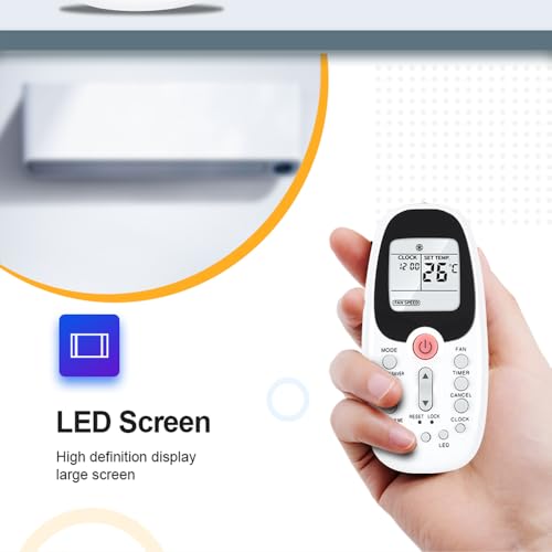 PZL AC Replacement Remote Control for Arctic King Midea Models