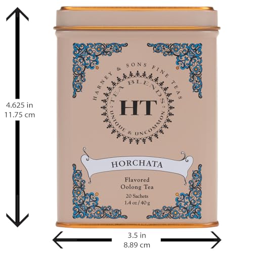 Horchata Oolong Tea by Harney & Sons, 20 Sachets in Tin