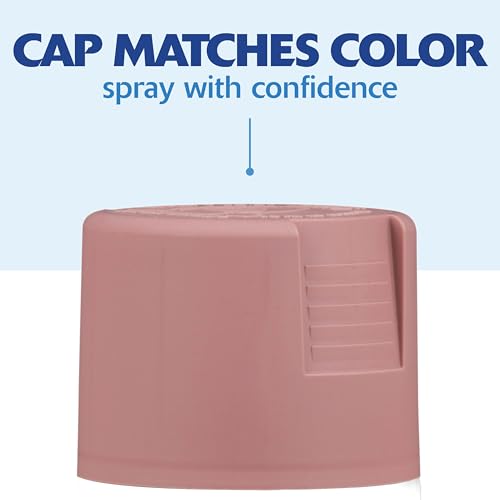 Rust-Oleum Painter's Touch 2X Ultra Cover Spray Paint Satin Vintage Blush 12 oz Pack of 4