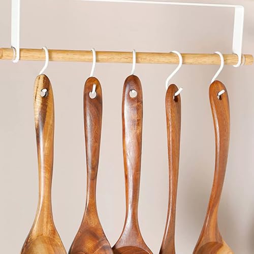 20 Durable Plastic S-Hooks for Easy Hanging - Versatile Storage Solution