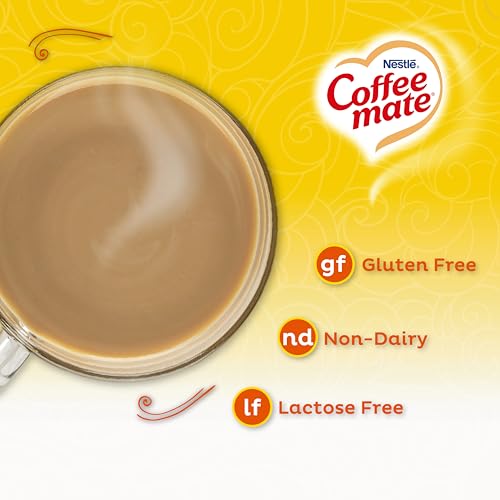 Coffee-Mate Zero Sugar Hazelnut Coffee Creamer, 10.2 oz (Pack of 6)