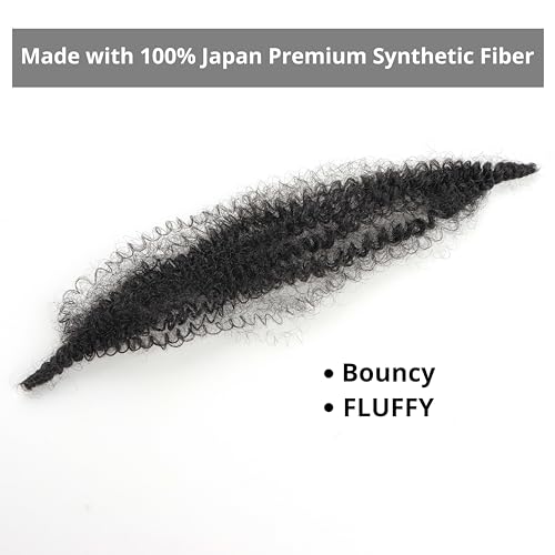 Orientfashion Pre-Fluffed Spring Afro Twist Hair Extensions 16 Inch 3 Packs