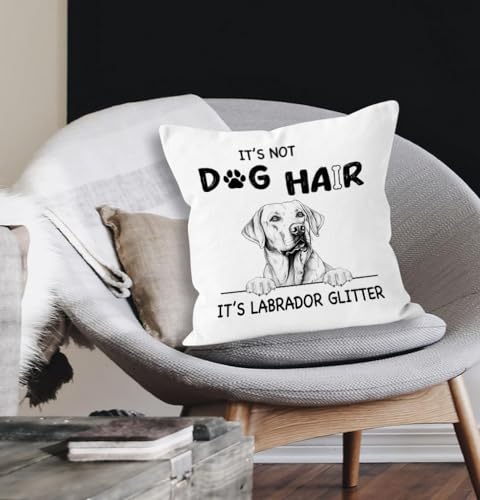 Labrador Retriever Pillow Cover 18x18 - Glitter Dog Design