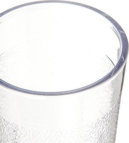 Carlisle 5 oz. Stackable Shatter-Resistant Plastic Tumblers, Clear (6-Pack)