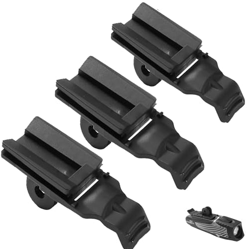 3PACK Bike Light Adapter Mount Compatible with NiteRider Lumina, NiteRider Light, Mako Series, Computer Mount
