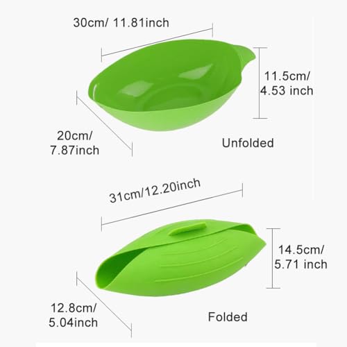Vornetil Silicone Bread Maker Bowl, Non-Stick Loaf Pan for Sourdough