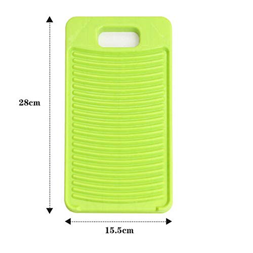 JWCE Mini Plastic Washing Board for Baby Clothes - Blue