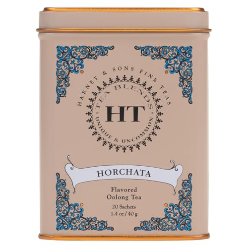 Horchata Oolong Tea by Harney & Sons, 20 Sachets in Tin