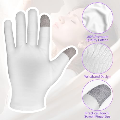 Qianyu Moisturizing Gloves and Socks Set for Dry Hands and Feet Care