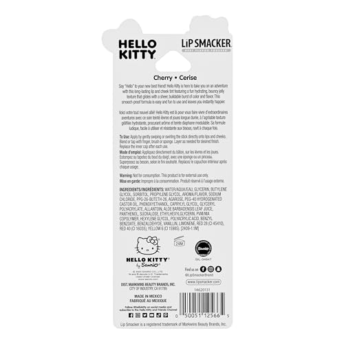 Lip Smacker Hello Kitty Lip and Cheek Tint - Sweet Cherry