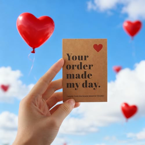 120 Pack Thank You Cards for Small Business | 3.9 x 2.7 Inches | Brown Customer Appreciation Cards
