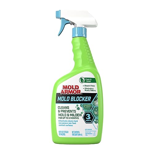 Mold Armor Mold Blocker Spray - 32 oz Waterproof Anti-Mold Solution