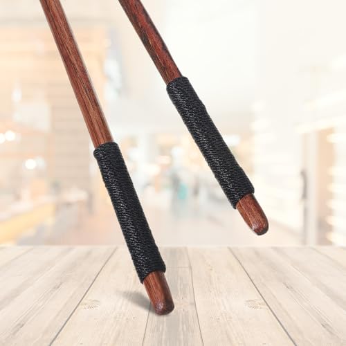 2-Pack Wooden Coffee Spoons - 7.7-Inch Long Handle for Stirring