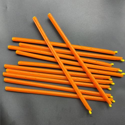 16PCS Reusable Food Bag Sealers Clips Sky Blue & Orange - 13.75in & 11.25in