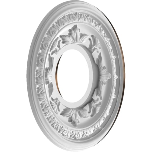 Ekena Millwork 10" Ceiling Medallion - Metallic Antique Brass