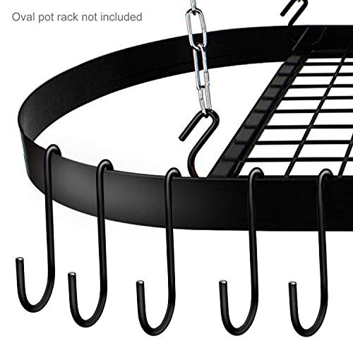 ESFUN 18 Pack Heavy Duty S Hooks for Kitchen & Home Organization