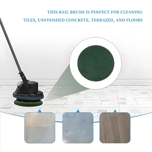 12" Oreck Commercial Cleaning Orbiter Pad - Durable Scrubbing Solution