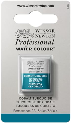 Winsor & Newton Professional Watercolor Half Pan - Cobalt Turquoise
