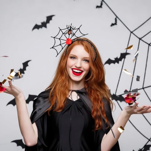 Pensar Spider Web Halloween Headband for Costume & Cosplay