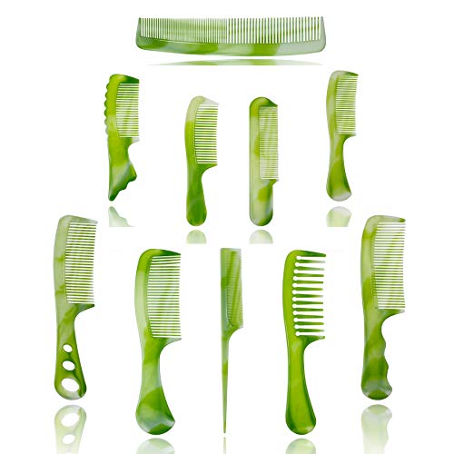 Ronchall 10-Piece Hair Comb Set for Styling, Fine and Coarse Hair