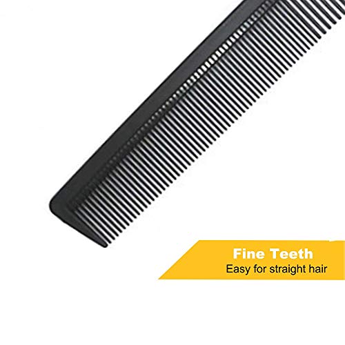 Avenoir Carbon Fiber Cutting Comb 3-Pack - Heat Resistant & Anti-Static