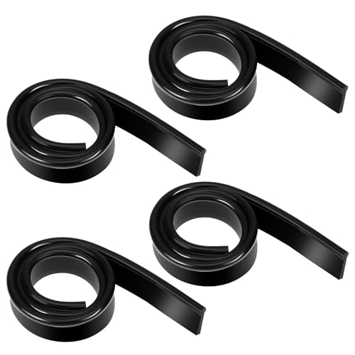 18-Inch Squeegee Replacement Rubber Blades - 4 Pack for Streak-Free Cleaning