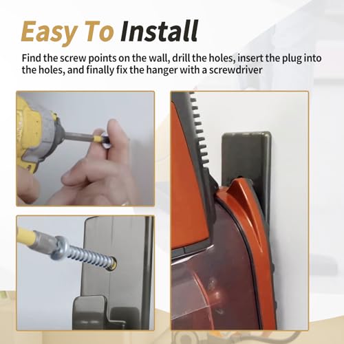 Wall Mount Hook for Shark Rocket Vacuum - Space-Saving Holder