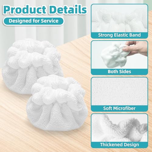 LOVECO Triangle Microfiber Steam Cleaner Bonnets - 5 Pack (Original)