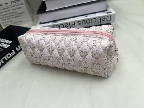 Carry Bloom Cute Pencil Pouch - Aesthetic Zipper Bag for School