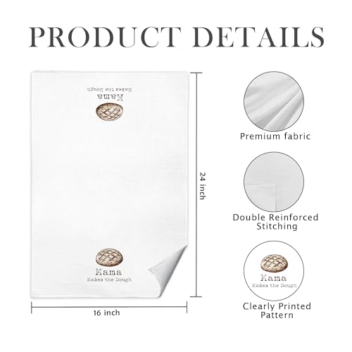 AJIPUX Sourdough Bread Kitchen Towel 16x24 Decorative Baking Hand Towel