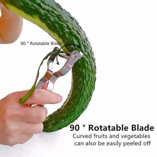 Ultra Sharp Stainless Steel Vegetable Fruit Peeler with 90° Blade