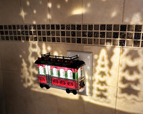 Christmas Trolley Wallflowers Fragrance Plug with Light Display